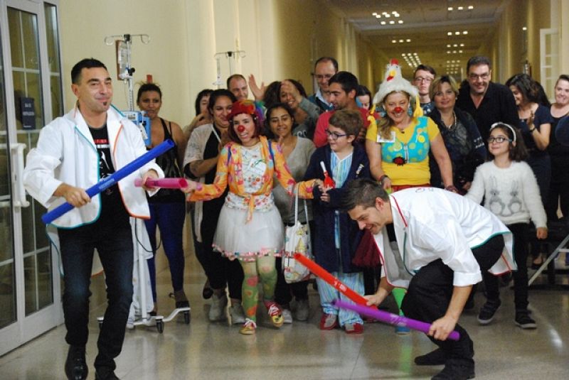 Estreno de "El concierto m�s peque�o del mundo" en el Hospital Ni�o Jes�s con los Voluntarios de RTVE