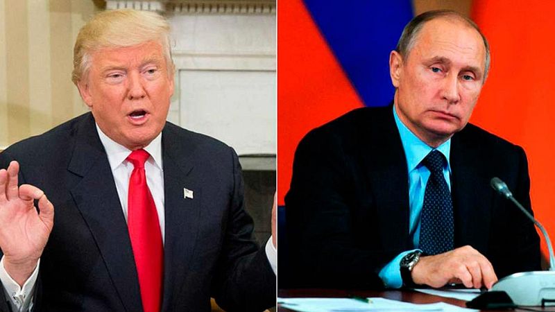 Trump y Putin hablan por teléfono y acuerdan "normalizar" las relaciones entre EE.UU. y Rusia