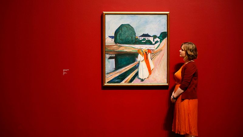 Subastada la pintura 'Las Chicas en el Puente' de Munch por 50,6 millones de euros
