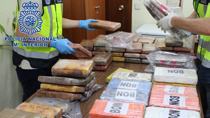 La Policía interviene 300 kilos de cocaína en una operación contra el narcotráfico en Barcelona