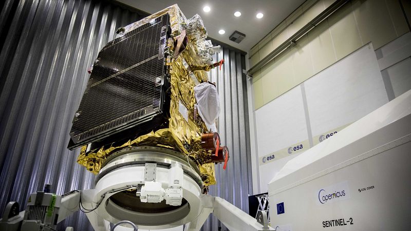 El satélite europeo Sentinel-2B, con alta tecnología fotográfica, pasa el test de prueba