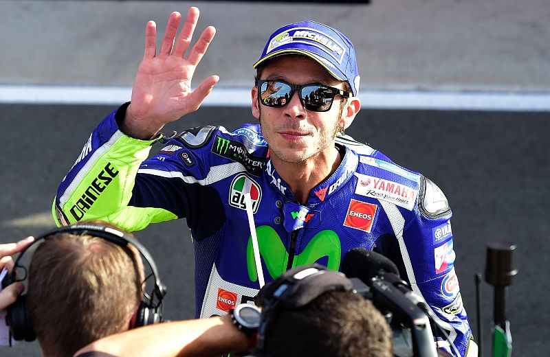 Rossi, denunciado por la aficionada a la que propinó una patada