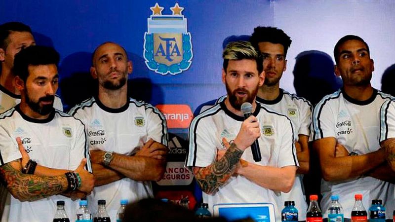 Messi: "Hemos tomado la decisión de no hablar más con la prensa"