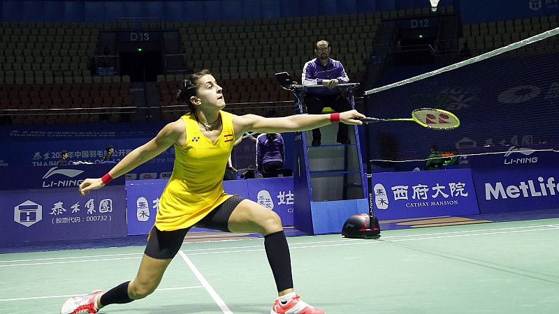 Carolina Marín debuta con victoria en el Abierto de China