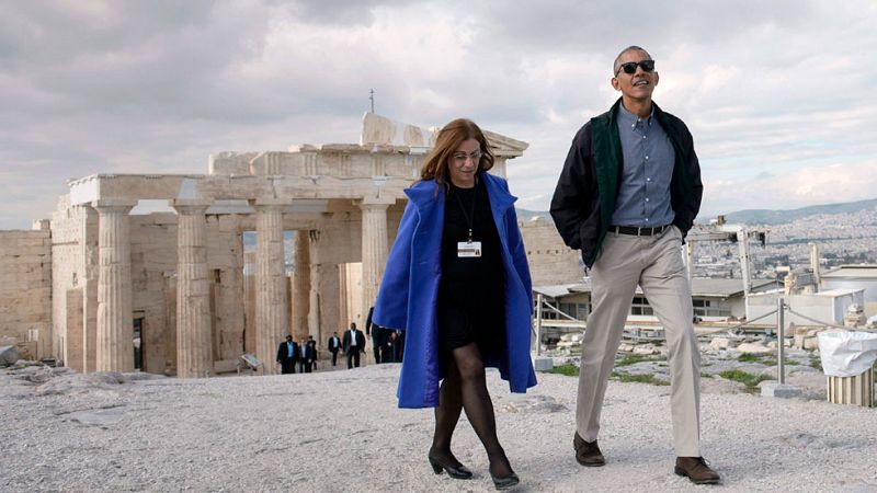 Obama en Atenas: "La democracia es más grande que cualquier persona individual"