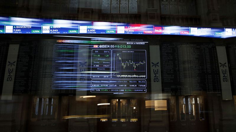 El IBEX 35 baja el 0,56% y se acerca a los 8.600 puntos