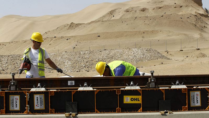 El consorcio español que construye el AVE a La Meca logra ampliar el plazo de entrega hasta marzo de 2018