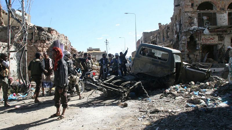 La coalición árabe decreta en Yemen un alto el fuego de 48 horas