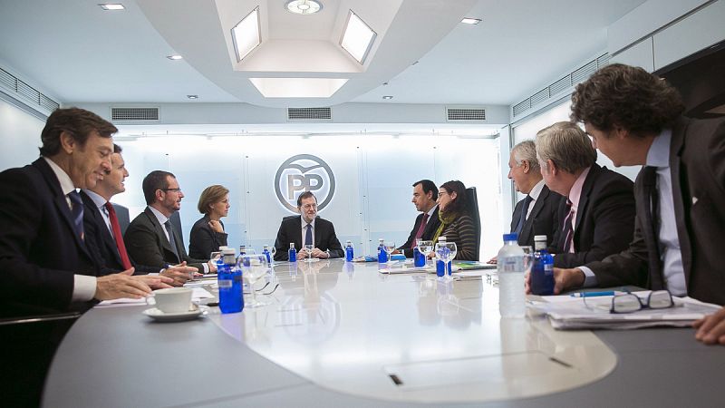 Rajoy anuncia a su partido que se presentar a la reeleccin como presidente del PP
