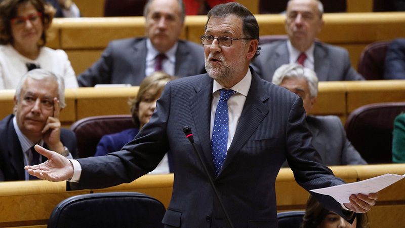 Mariano Rajoy, a los independentistas: "Nadie está legitimado para saltarse la ley a la torera"