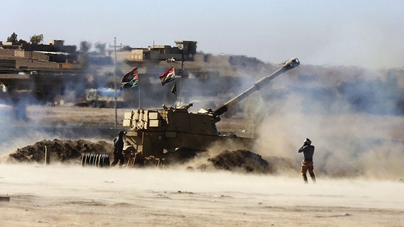 Fuerzas y milicias iraquíes rodean la ciudad de Mosul