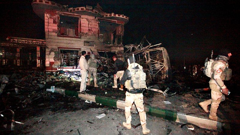 Un atentado del Estado Islámico al sur de Bagdad mata a decenas de peregrinos chiíes