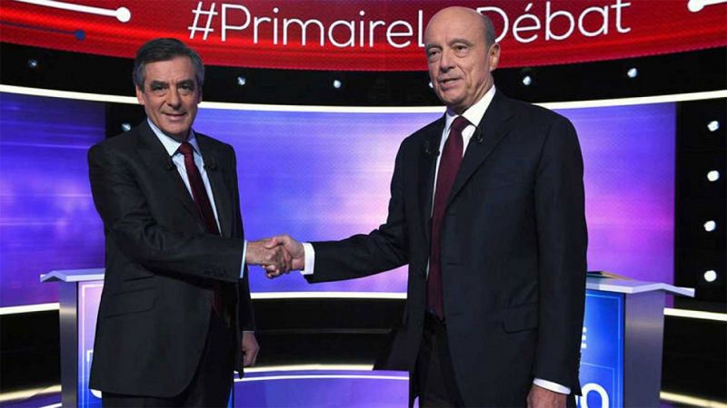 Fillon y Juppé disputan la batalla decisiva en las urnas de la que saldrá el candidato al Elíseo