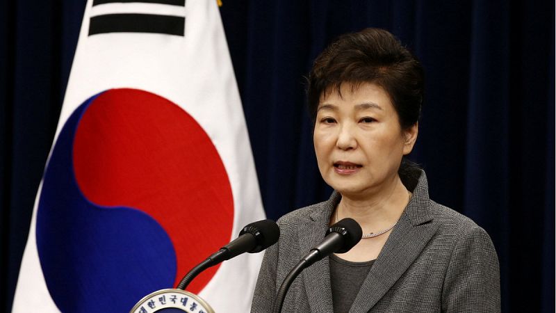 La presidenta de Corea del Sur pone su cargo a disposición del Parlamento