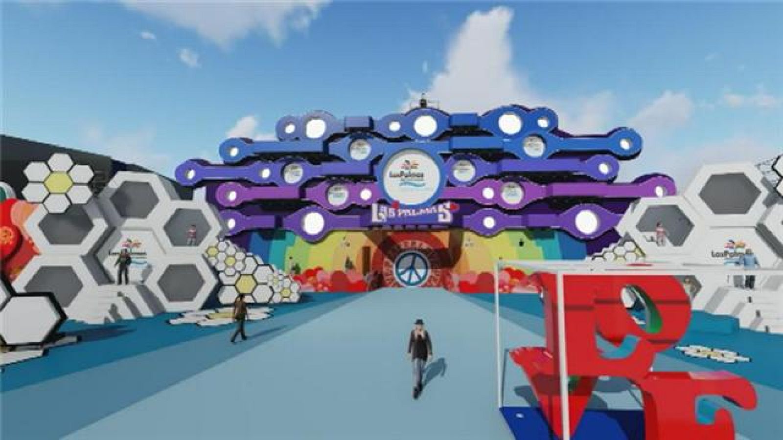 Escenario del Carnaval de Las Palmas de Gran Canaria 2017