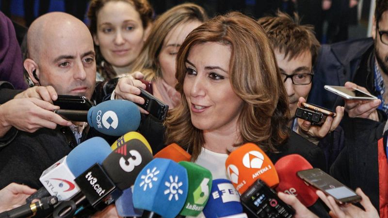 Susana Díaz ve "muy remota" la posibilidad de un acuerdo con el Gobierno sobre los presupuestos