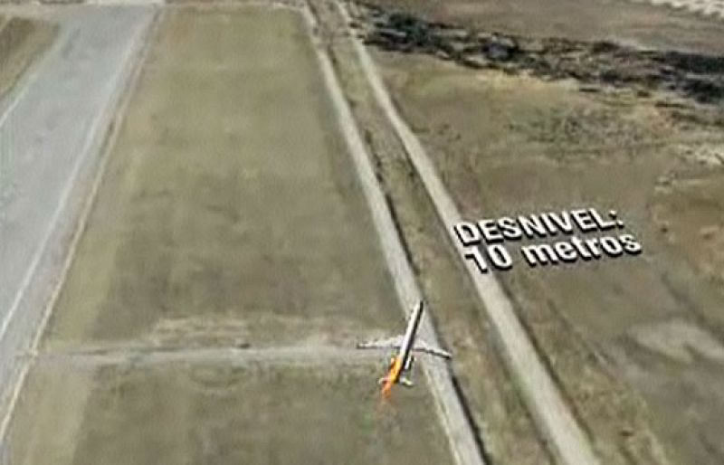 El piloto de Spanair dijo a la torre que estaba listo para despegar y no comunicó ningún problema