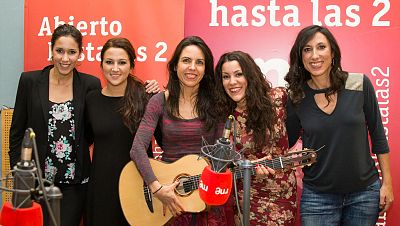 Abierto hasta las 2 - Las Migas: "Cada tema de Vente conmigo es un viaje" - 11/12/16 - escuchar ahora