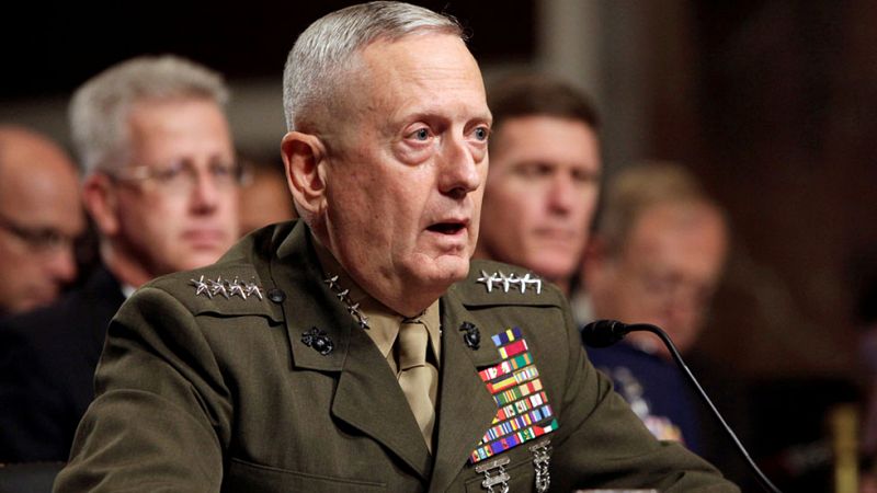 Trump anuncia la designación del general Mattis para dirigir el Pentágono