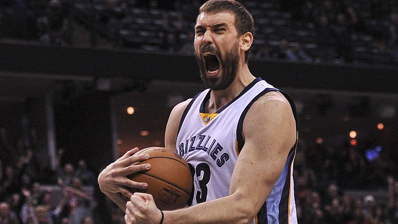 Marc Gasol fue el héroe de la victoria de los Grizzlies sobre los Magic