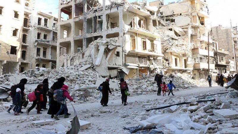 El ejército sirio avanza en los barrios centrales de la mitad este de Alepo