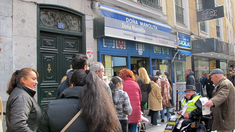 El 20.816, el número de Lotería de Navidad más buscado en Madrid