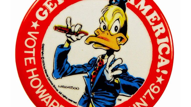 Howard, el pato que se presentó a presidente de EE.UU.