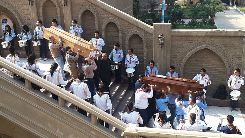 Un terrorista suicida de 22 años es el autor del atentado contra la catedral copta en Egipto