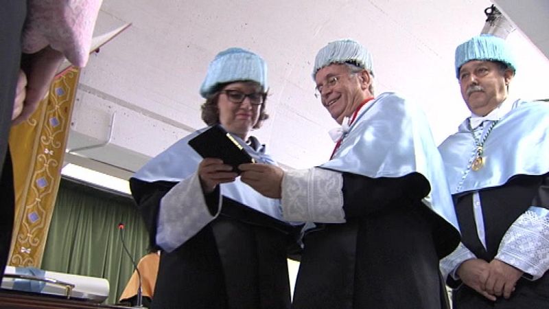 Rebeca Grynspan, doctora honoris causa por la UEX