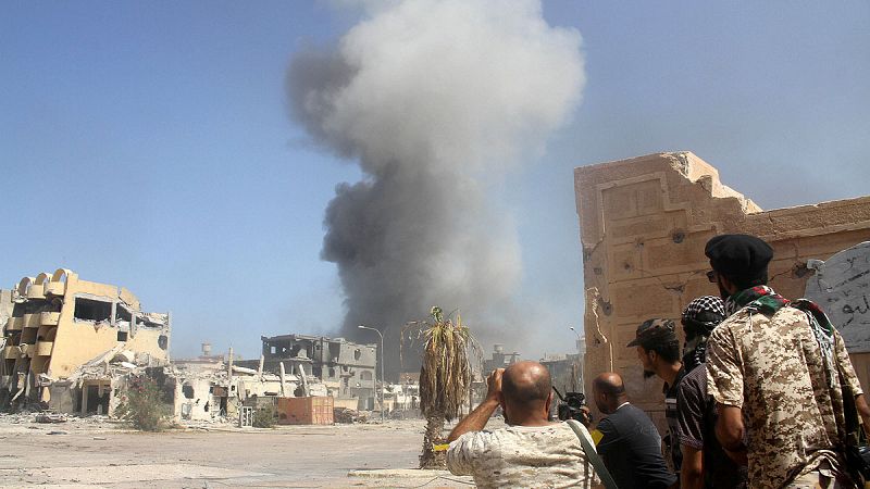 El Gobierno de unidad libio declara oficialmente la liberación de Sirte