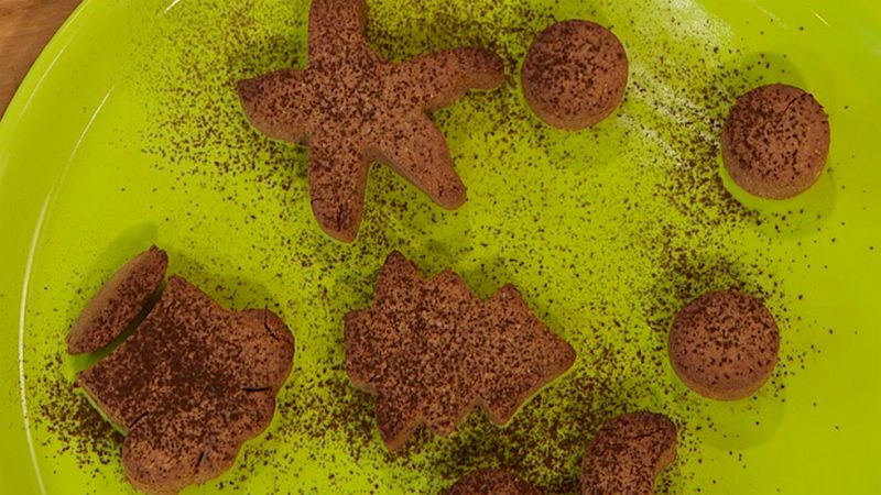 Receta de polvorones de gofio y jengibre