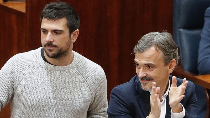 Ramón Espinar cesa al errejonista López como portavoz de Podemos en la Asamblea de Madrid