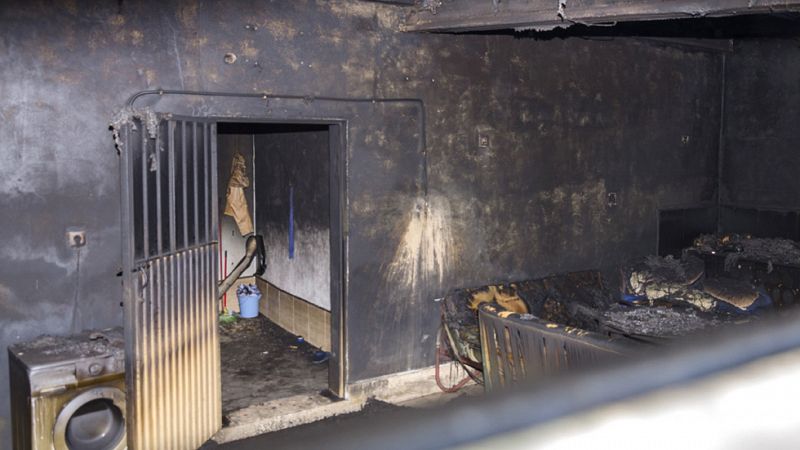 Mueren en un incendio en Jaén tres inmigrantes que trabajaban en la recogida de la aceituna