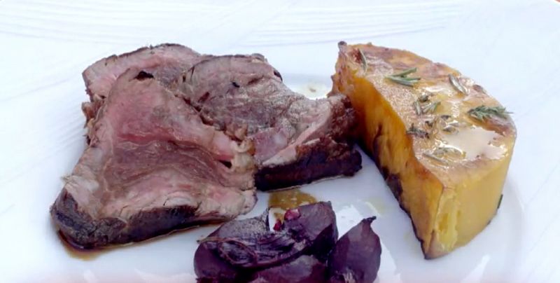 Receta de solomillo de ternera grill� a la brasa