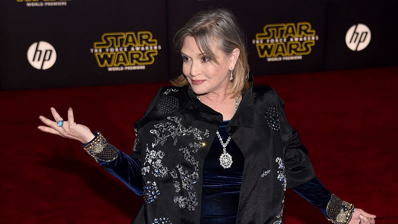 Carrie Fisher, la princesa que lleg de una lejana galaxia