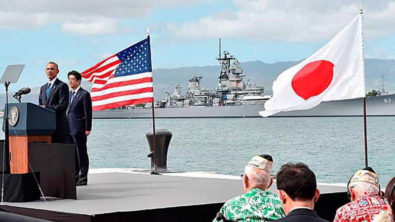 El primer ministro de Japón expresa sus "sinceras condolencias" por las víctimas del ataque a Pearl Harbor