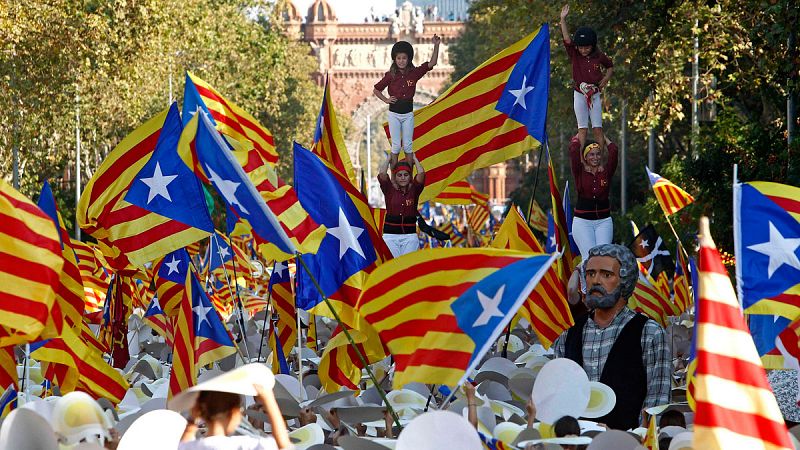 El 'no' a la independencia de Cataluña se eleva hasta el 46,8%, según el barómetro de la Generalitat