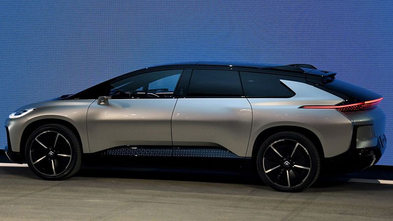 Faraday Future presenta un coche eléctrico de más de 1.000 caballos para competir con Tesla