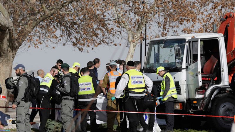 Un ataque con un camión deja al menos cuatro muertos y 13 heridos en Jerusalén Este