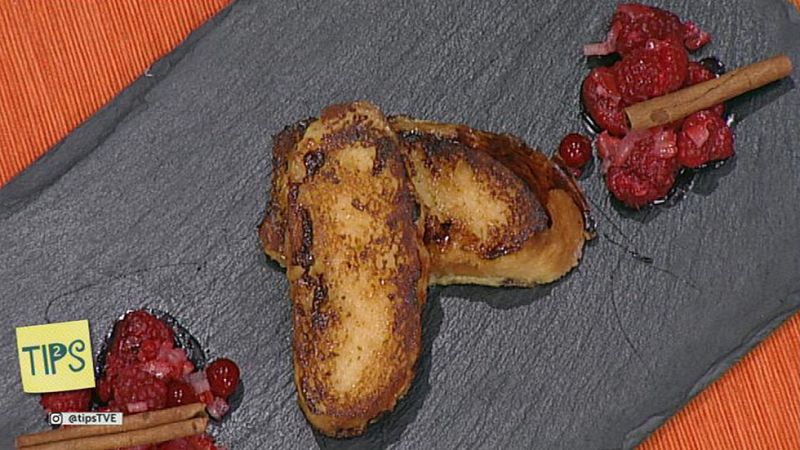 Receta  de Torrijas de roscón de reyes a la plancha