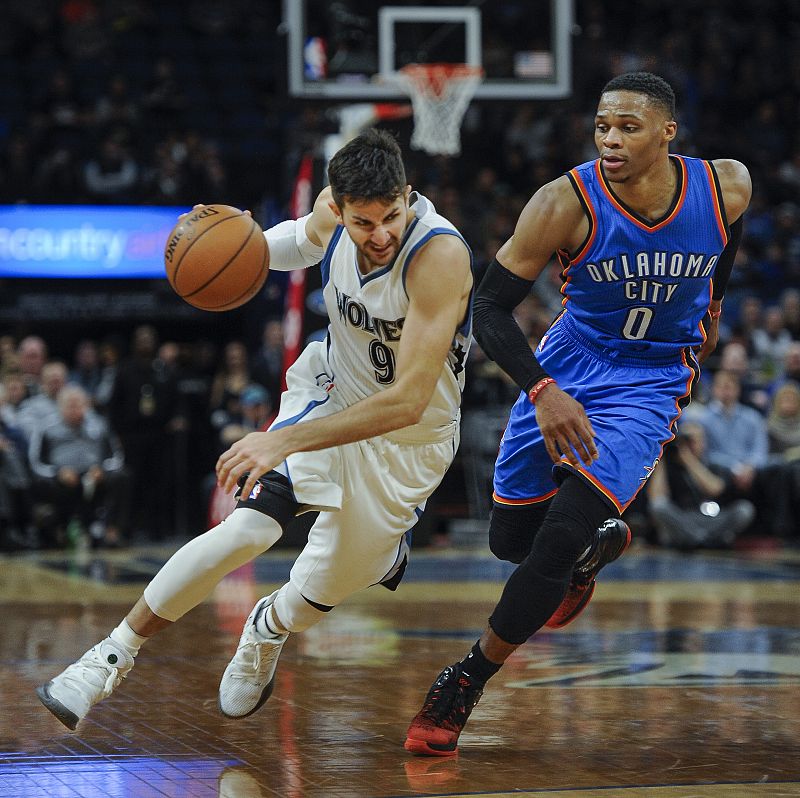Dobles-dobles de Rubio e Ibaka; triunfos de Marc Gasol y "Chacho" Rodríguez
