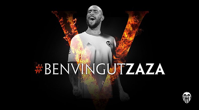 El Valencia hace oficial el fichaje de Zaza