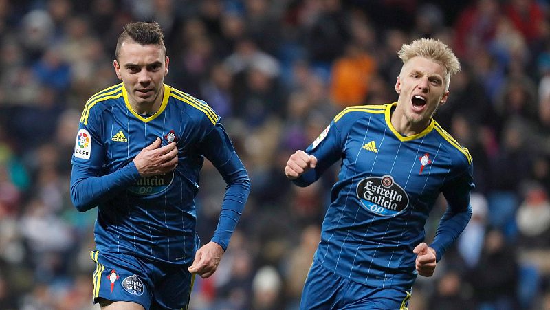 El Celta deja helado al Real Madrid