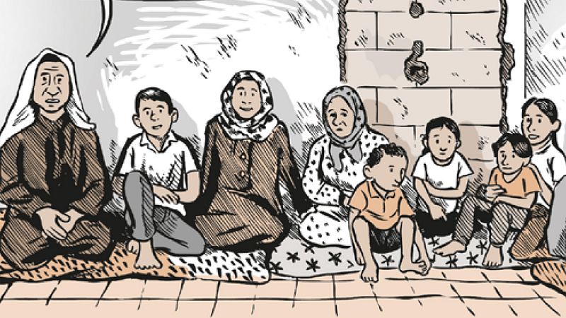Un cómic refleja la vida de los palestinos en los territorios ocupados
