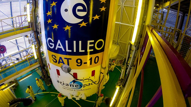 Fallan nueve relojes del sistema de navegación Galileo
