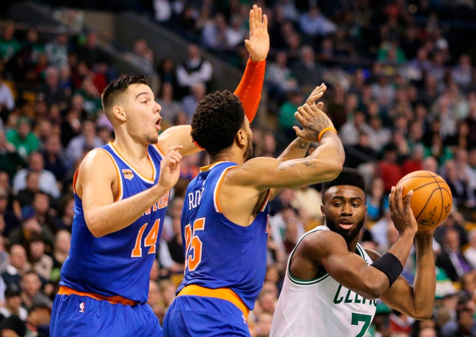 Willy logra su primer doble-doble como profesional en la NBA | Ver