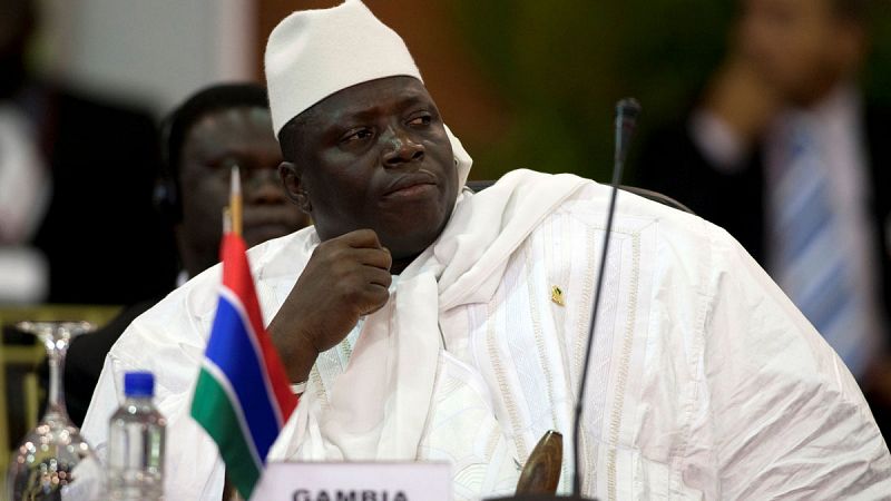 El expresidente de Gambia Yahya Jammeh acepta dejar el poder y abandonar el país