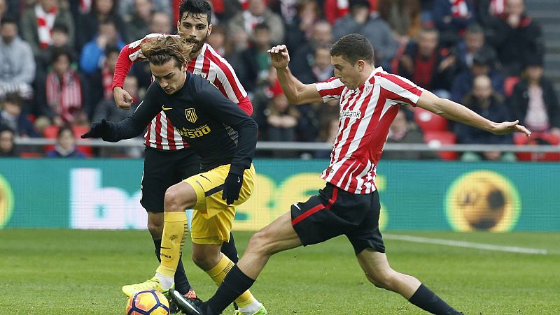 Griezmann anula la remontada del Athletic en San Mamés
