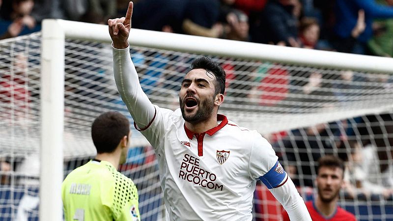 El Sevilla culmina su mejor primera vuelta sufriendo más de lo esperado