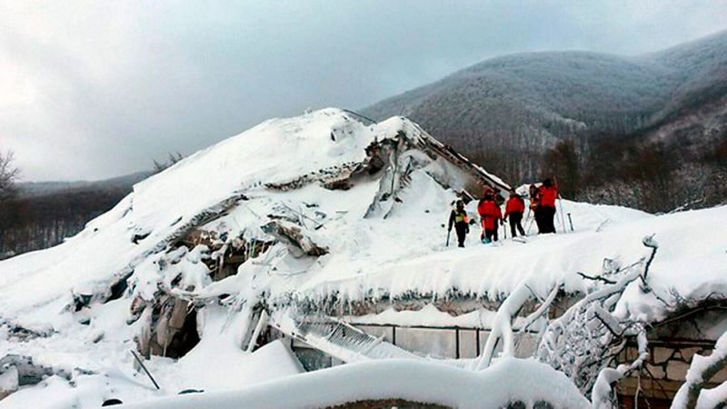 Los responsables del hotel sepultado en Italia avisaron del peligro antes del alud